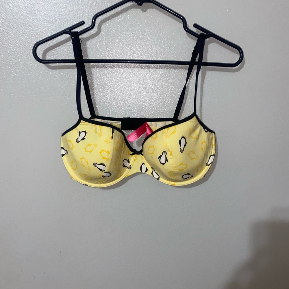 La SENZA Yellow and Black Bra